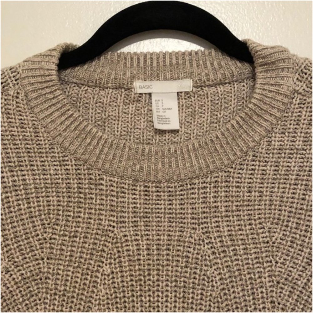 H&M Taupe Sweater - Picture 3 of 3